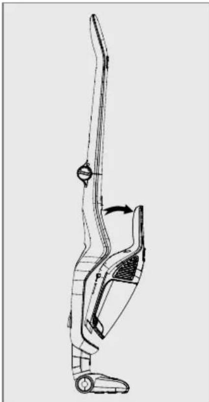 GRUNDIG VCH 9632 - Starting cordless vacuum cleaner - 1