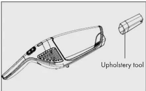GRUNDIG VCH 9632 - Upholstery tool - 1