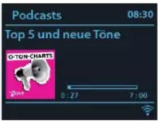 GRUNDIG DTR 7000 - Internetradio, Podcasts - 2
