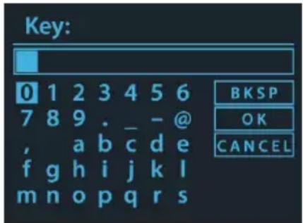 GRUNDIG DTR 7000 - Inputting Character - 1