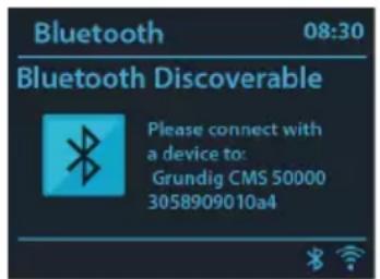GRUNDIG DTR 7000 - Bluetooth - 1