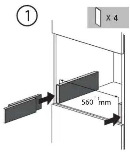 GRUNDIG GKI1120X - Asentaminen - 2