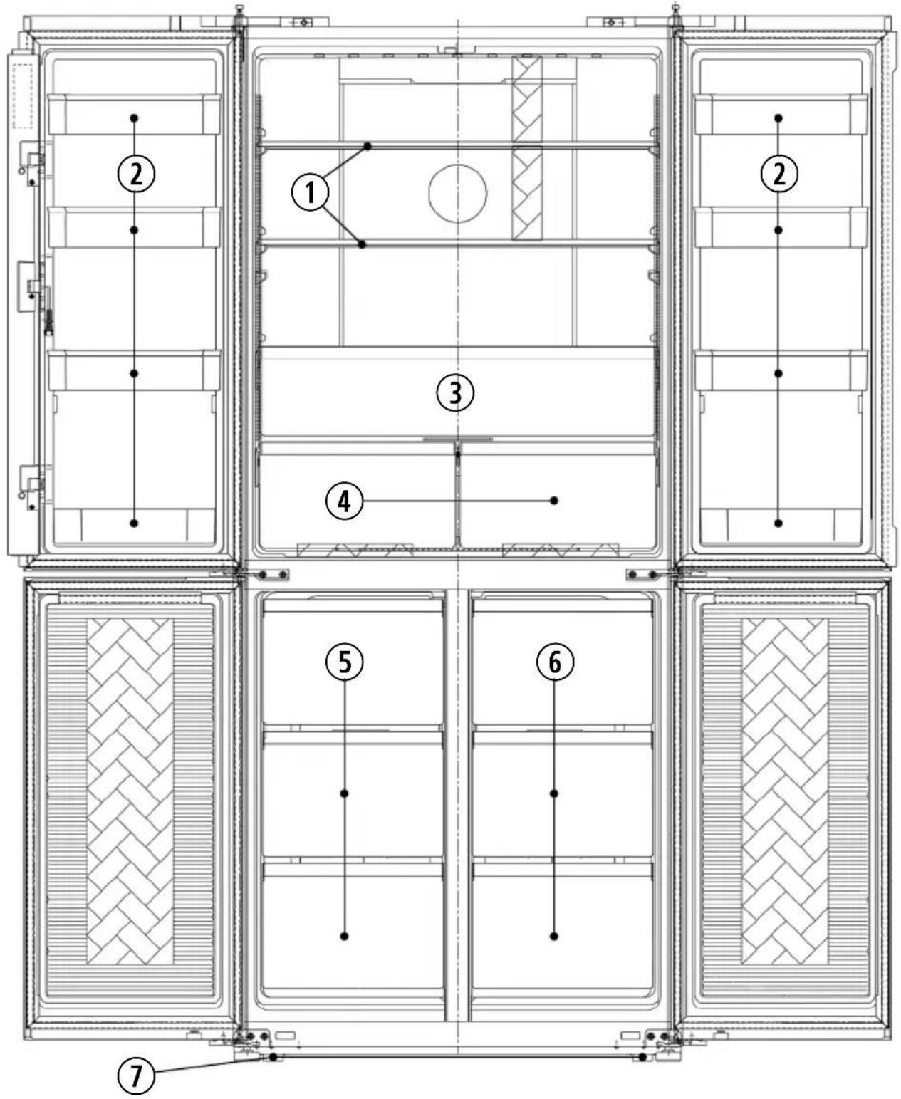 SEVERIN CRD 8996 - Omschrijving apparatus - 1
