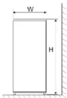 SEVERIN CRD 8996 - Installatieafmetingen - 2
