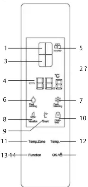 SEVERIN CRD 8996 - - Blokada przycisków - 1