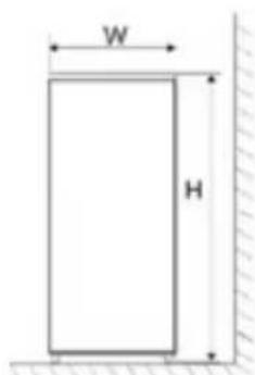 SEVERIN FRD 8993 - Installatieafmetingen - 2