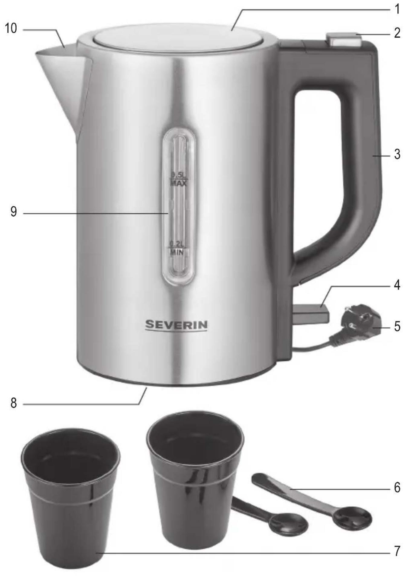 SEVERIN WK 3647 - Ihre - 1