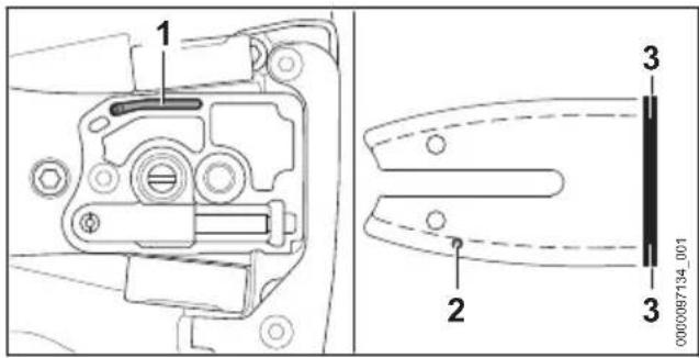 STIHL HTA 86 - Nettoyage du guide-chaine et de la chaîne - 1