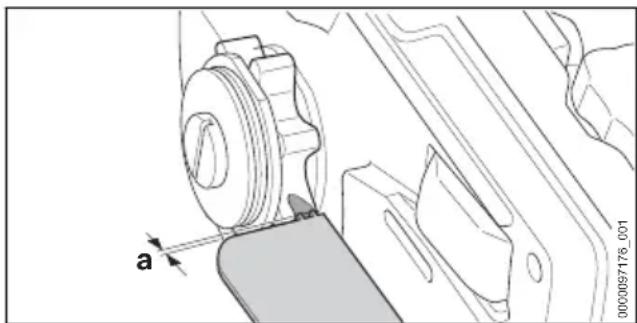 STIHL HTA 86 - Kettingtandwiel controlleren - 1