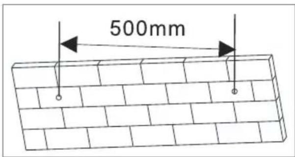 500mm