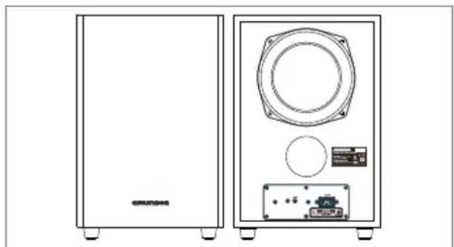 GRUNDIG DSB 990 - Subwoofer Baglantisi - 1