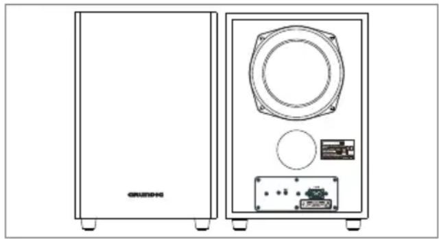 GRUNDIG DSB 990 - Subwoofer-Verbindung - 1