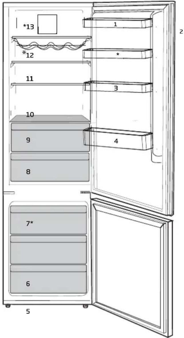 GRUNDIG GKN 26845 FXN - Su Frigorífico - 1