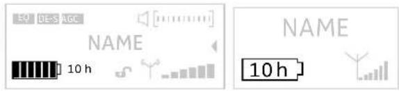 SENNHEISER EWD CI1 SET - Vérifier l'état de charge des piles/packs accus - 4