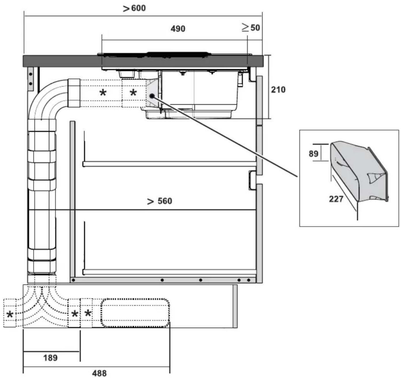 GRUNDIG GIEH 824470 X - Induction Air System - 49