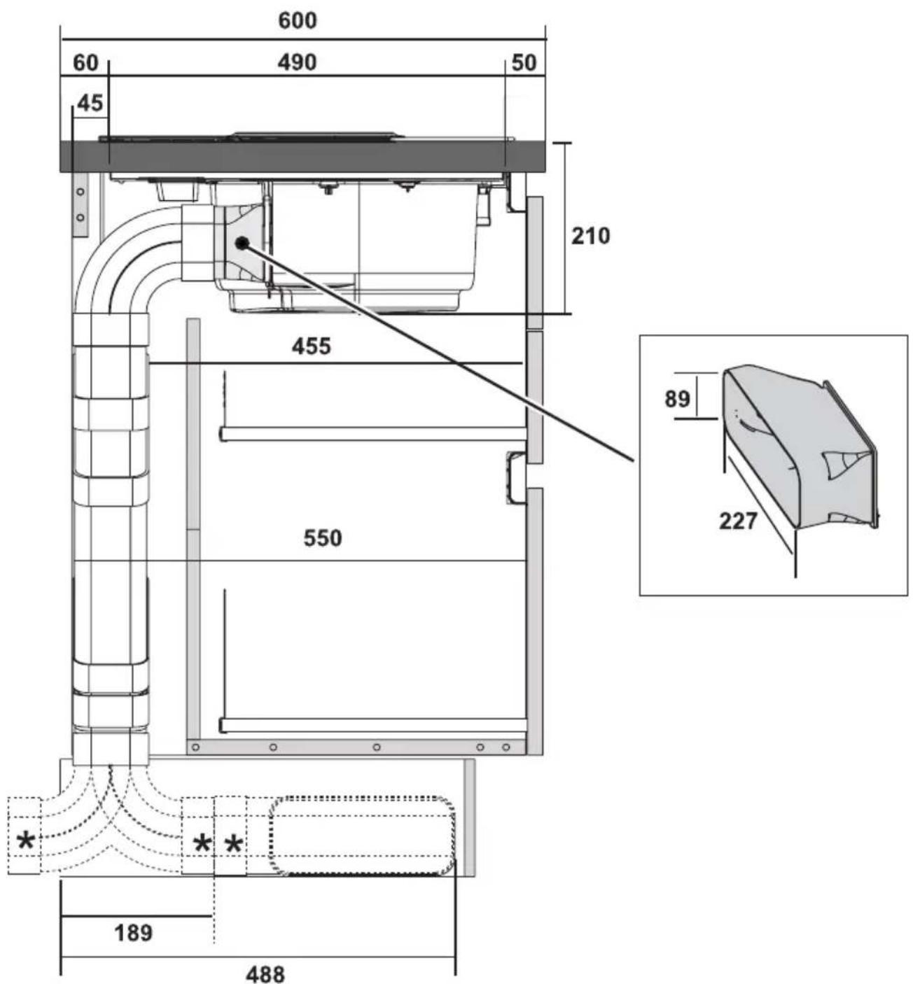 GRUNDIG GIEH 824470 X - Induction Air System - 48