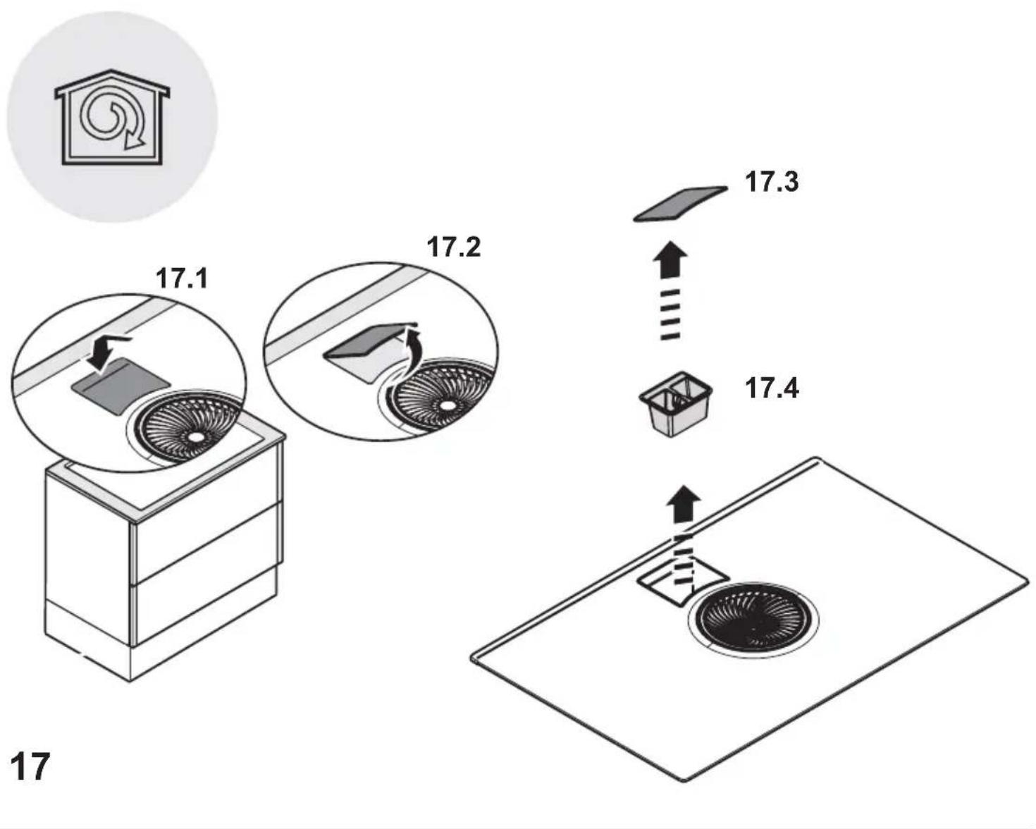 GRUNDIG GIEH 824470 X - Induction Air System - 109