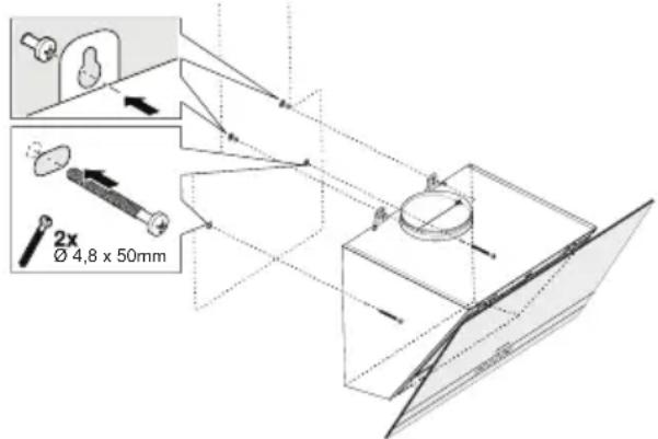 2x Ø 4,8 x 50mm