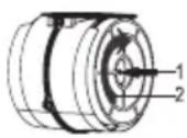 GRUNDIG GDK6470X - Aktivkohlefilter einsetzen: - 3