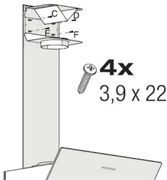 C D E F 4x 3,9 x 22