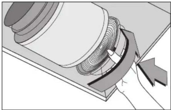GRUNDIG GDS 5460 B - Cambio de Filtros de Carbón - 1