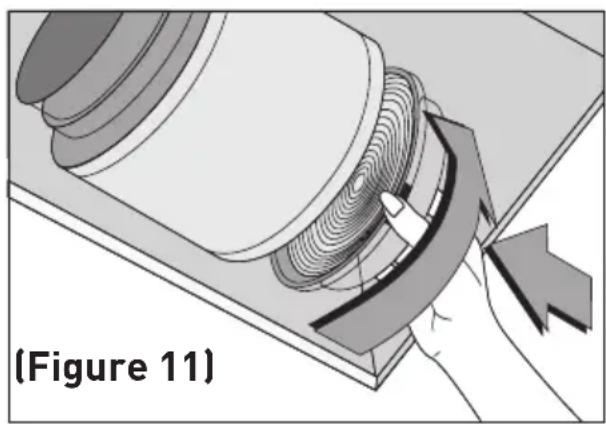 GRUNDIG GDS 5460 B - Remplacement du filtré à charbon - 1