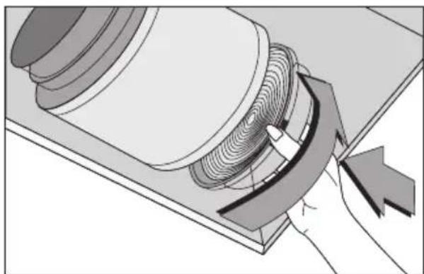 GRUNDIG GDS 5460 B - Change of Carbon Filters - 1