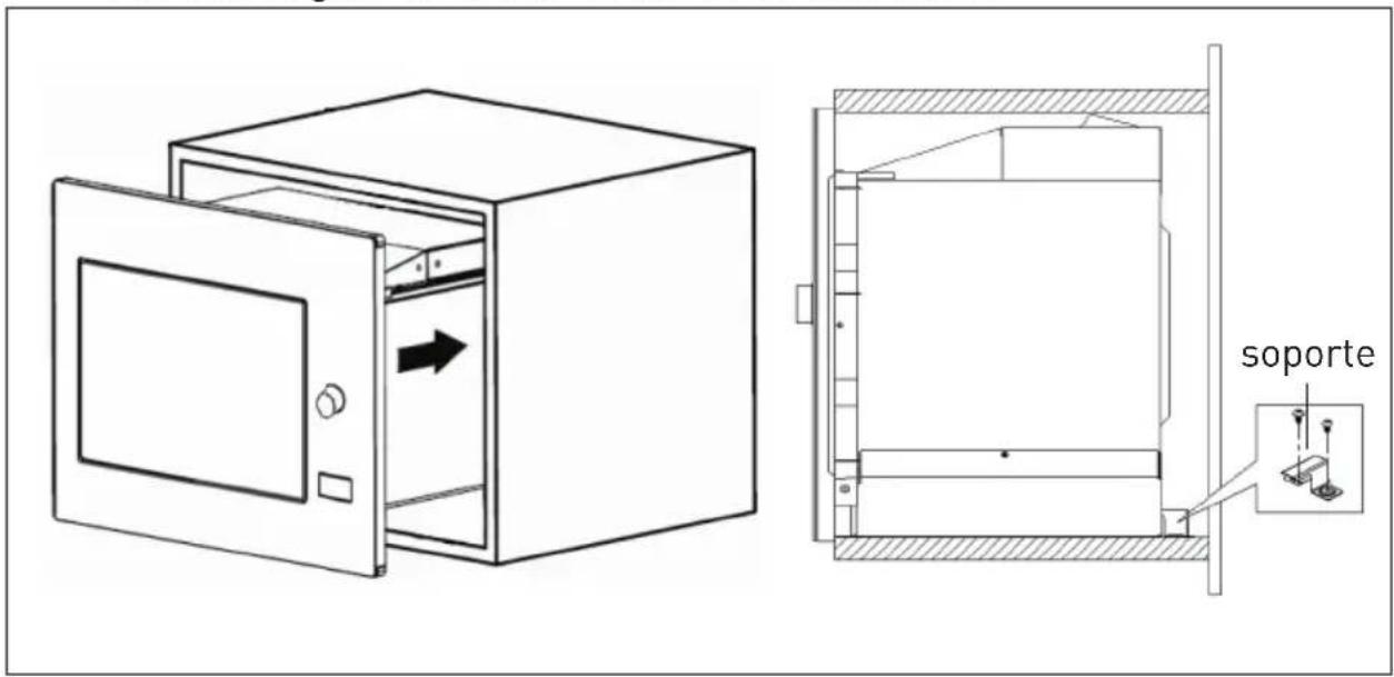 GRUNDIG GMI3141X - Fijación del horno - 1