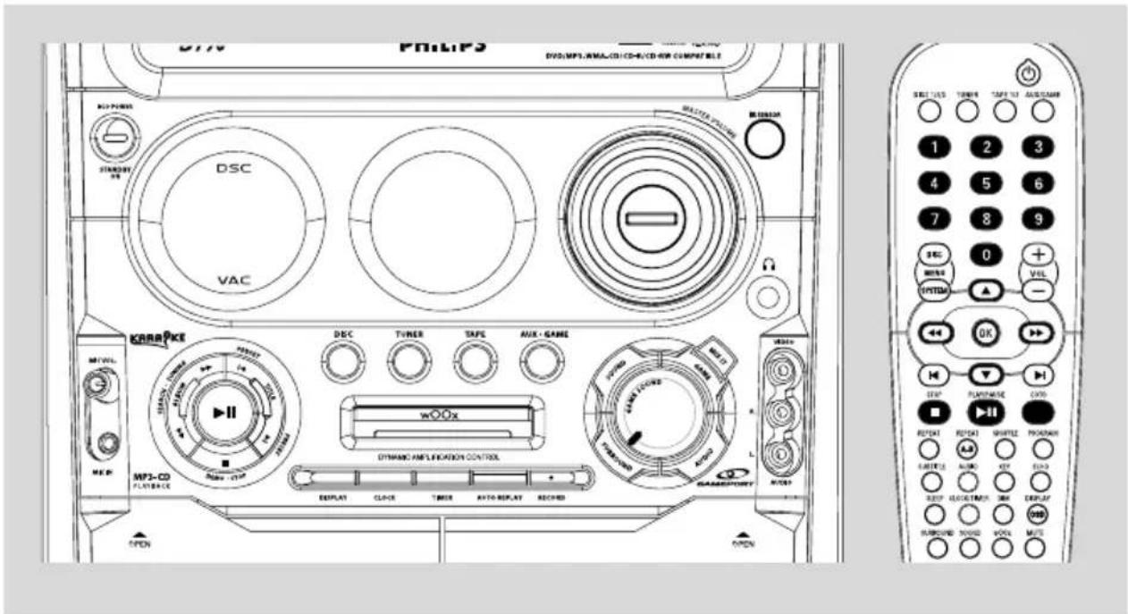 PHILIPS FWC270 - Pour arrêter l'enregistrement - 1