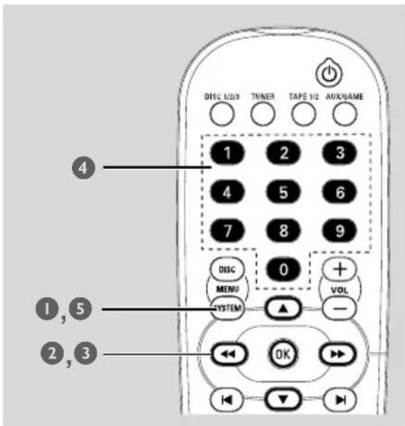 PHILIPS FWC270 - Changer le mot de passe - 1