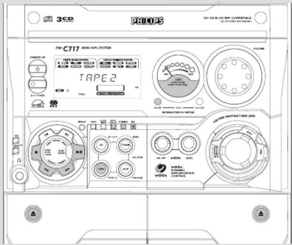 PHILIPS FWC577 - Pour annuler la fonction NEWS/TA - 1