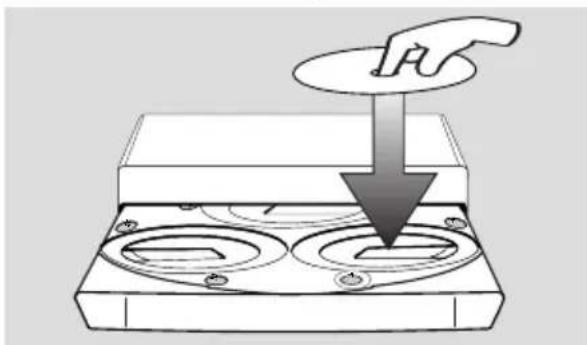 PHILIPS FWC577 - Chargement des disques - 1