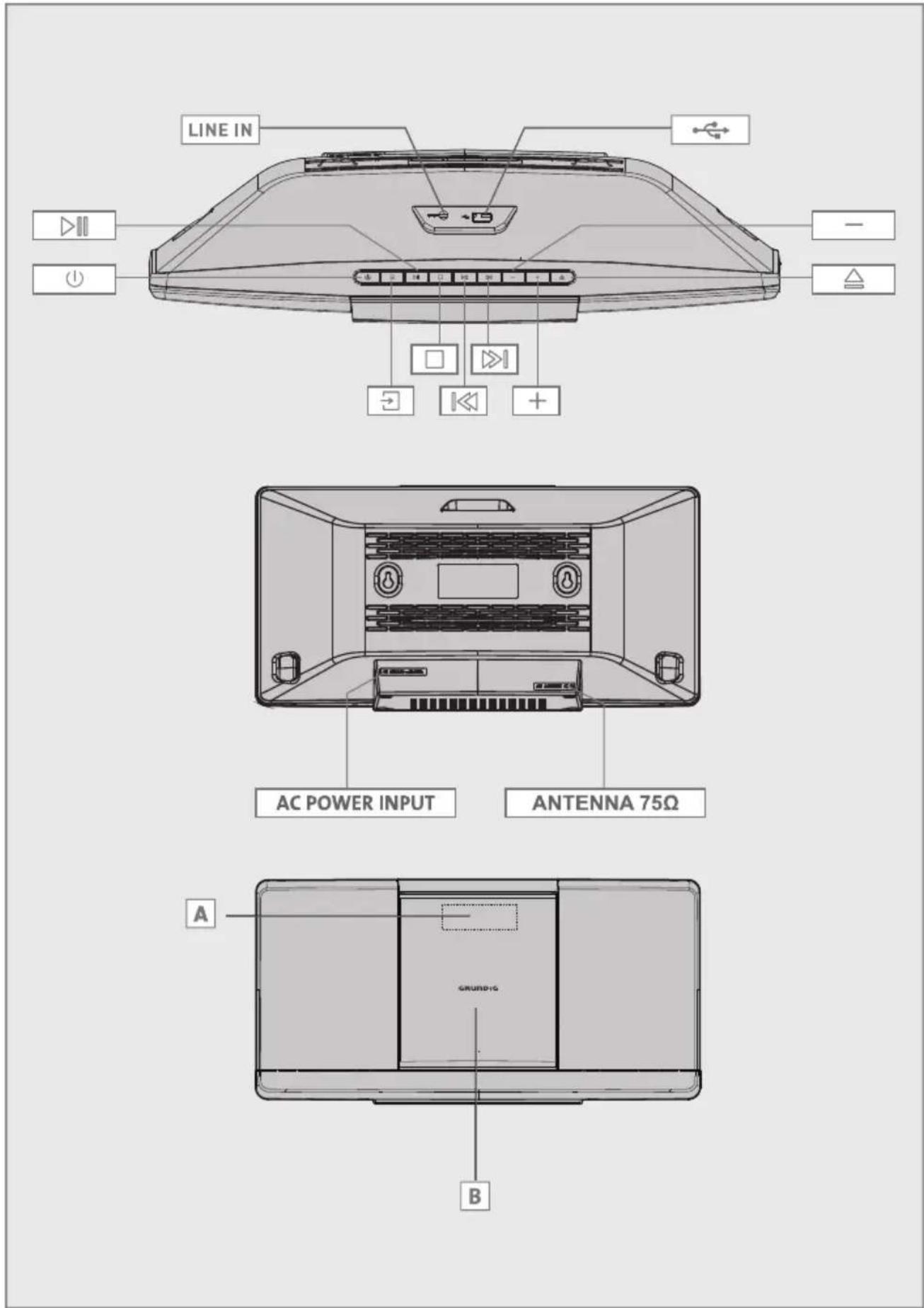 GRUNDIG MF 2000 BT - 1