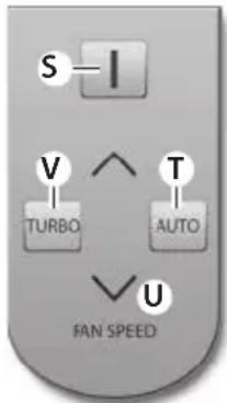 S-I V TURBO AUTO U FAN SPEED