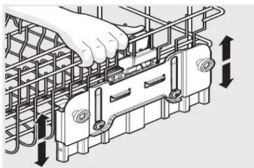 ELECTROLUX EIDW6305GB - ADJUSTING RACK HEIGHT - 1