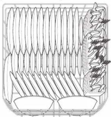 ELECTROLUX EIDW5705PB - CHARGEMENT DU PANIER INFÉRIEUR - 2