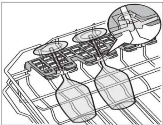 ELECTROLUX E24ID74QPS - Clayette pour tasses/Supports de verres à pied - 2