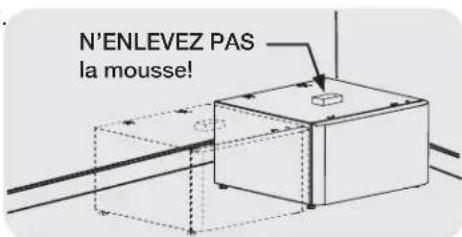ELECTROLUX EPWD15SS - Préparez le socle avant le montage - 1