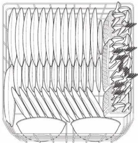 ELECTROLUX EIDW5705PS - CARGA DE LA CANASTILLA INFERIOR - 2