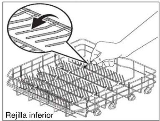 ELECTROLUX EW24ID70QT - Púas plegables Rejilla Inferior - 2