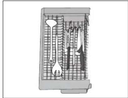 ELECTROLUX EW24ID70QT - Chargement du cutlery rack - 3