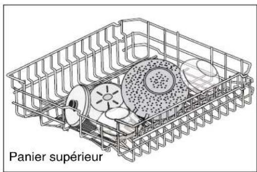 ELECTROLUX EW24ID70QT - Dents repliables Panier supérieur - 1