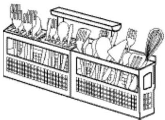 ELECTROLUX EI24ID30QW - Fold-down Tines Bottom Rack - 3