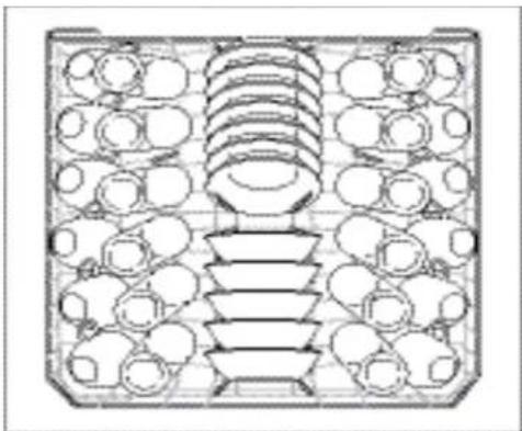ELECTROLUX EI24ID30QW - Chargement du Panier Supérieur - 3