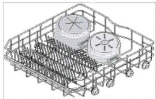 ELECTROLUX EI24ID30QW - Fold-down Tines Bottom Rack - 1
