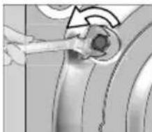 GRUNDIG GWI 48440 R - Removing the transportation locks - 1