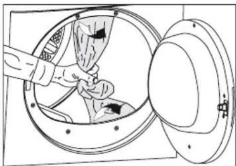 GRUNDIG GTN 27112 G - Enlever le montage de sécurité servant au transport - 2