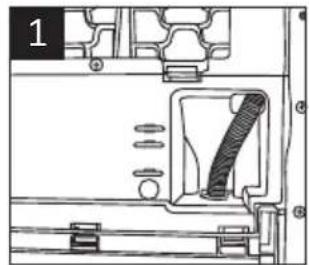 GRUNDIG GTN 38250 - Raccord du tuyau de vidange de l'eau - 1