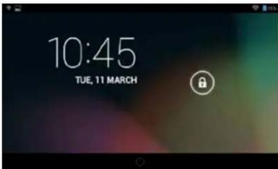 THOMSON TEO7A - Unlocking the Screen - 1