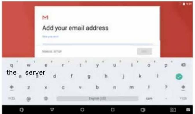 THOMSON TEO10SAD - Manually Configuring an Email account - 1